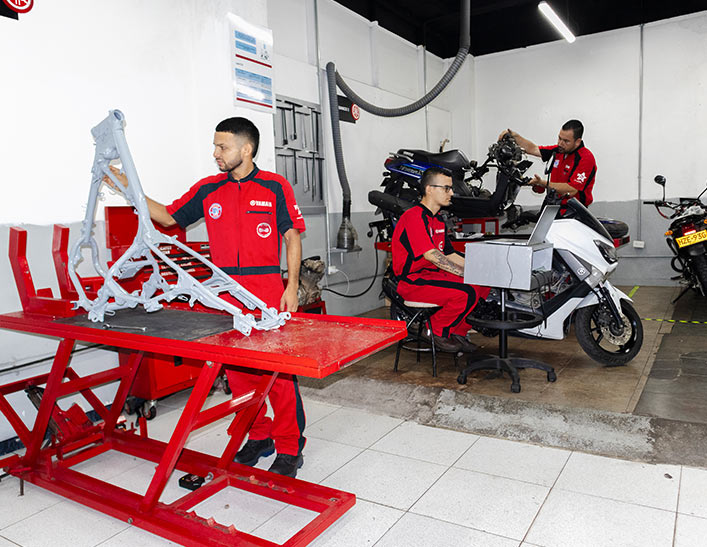 mantenimiento de motos yamaha